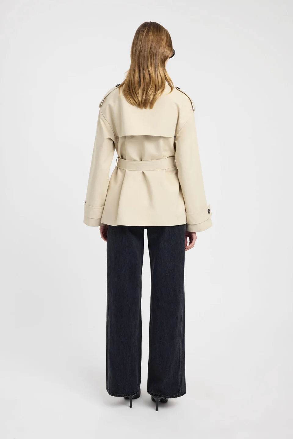 Manteau ceinturé
