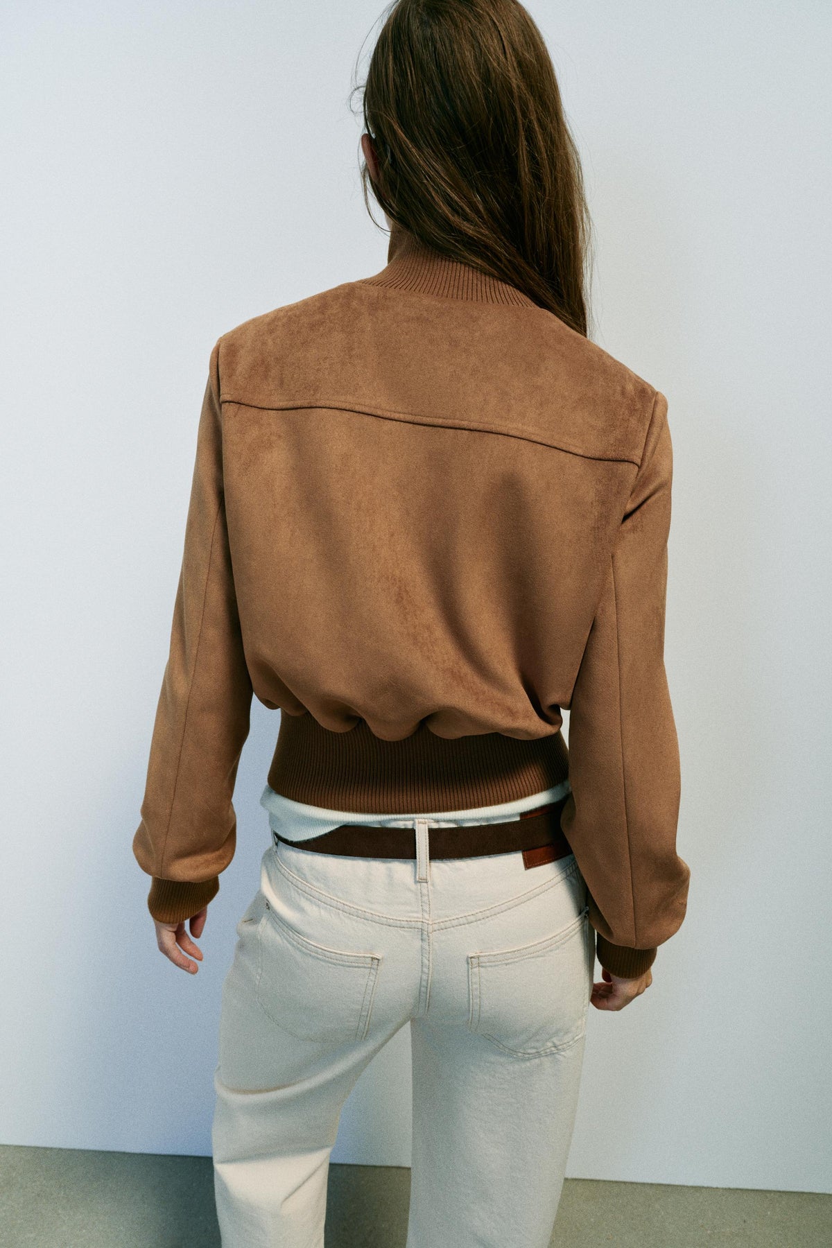 Nelia-Jacke Avelon in Wildlederoptik