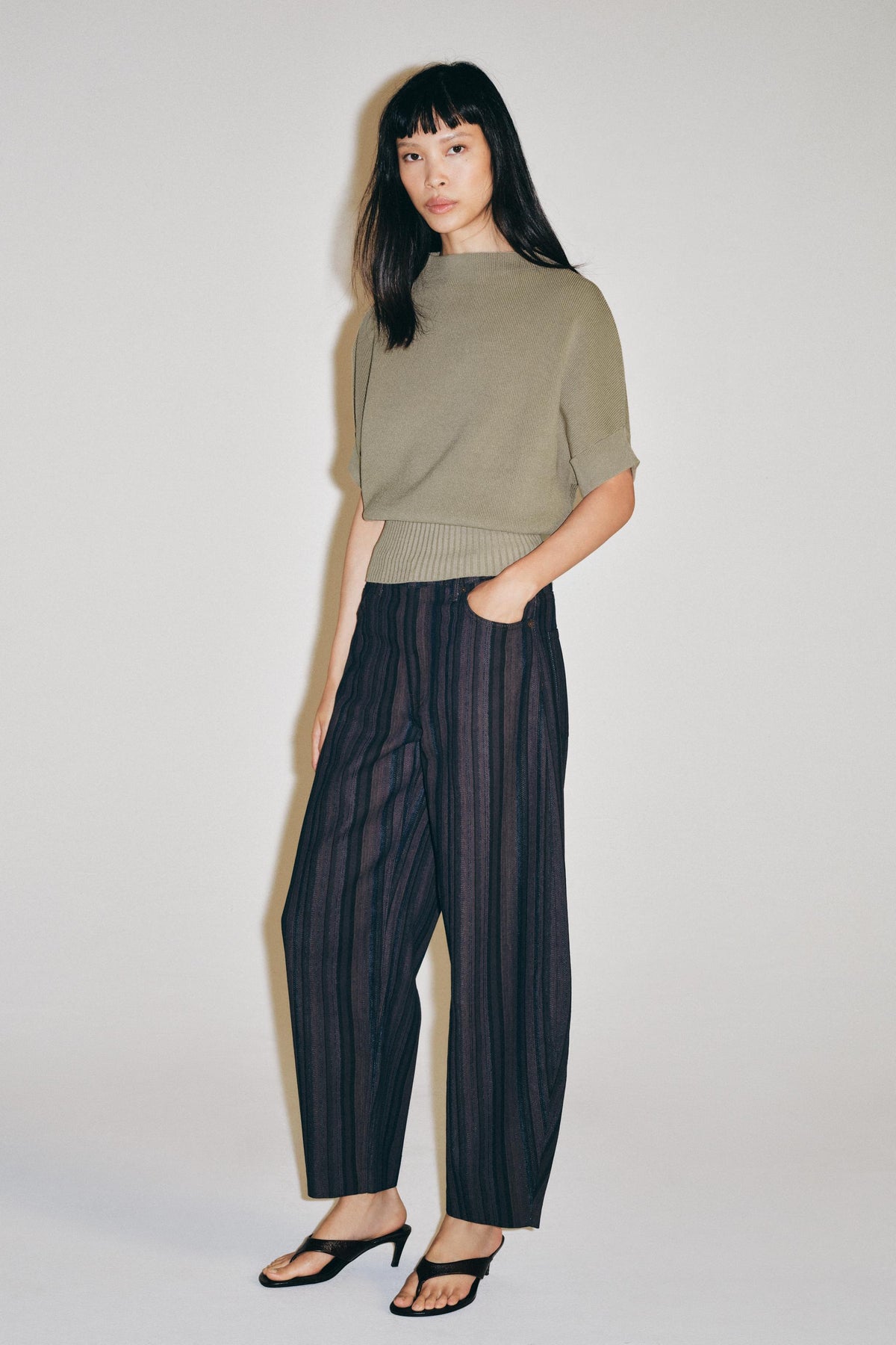 Nelia- Top Dune en Maille