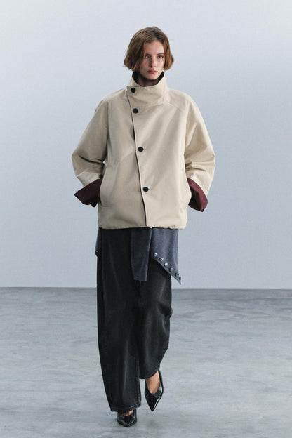 Nelia-Trench Reversibile
