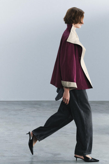 Nelia-Trench Reversibile