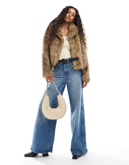 Nelia-Faux Fur Jacket