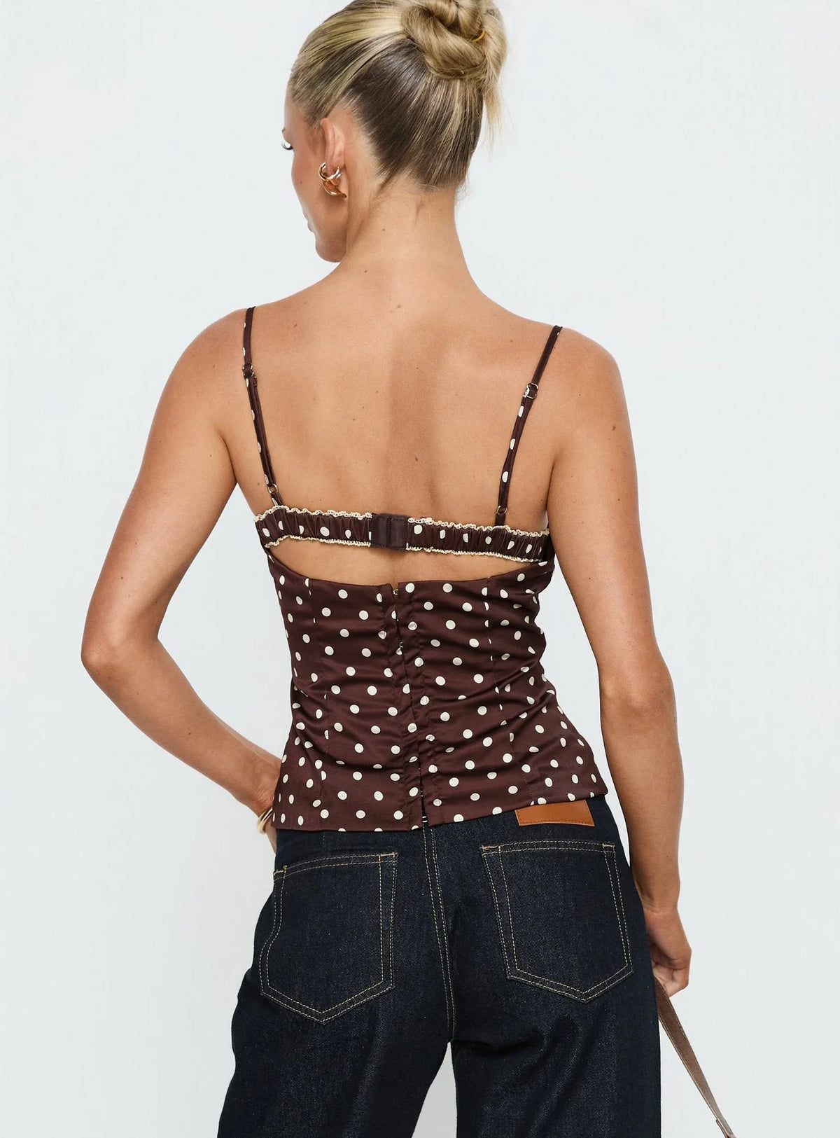 Romy Polka Dot Top