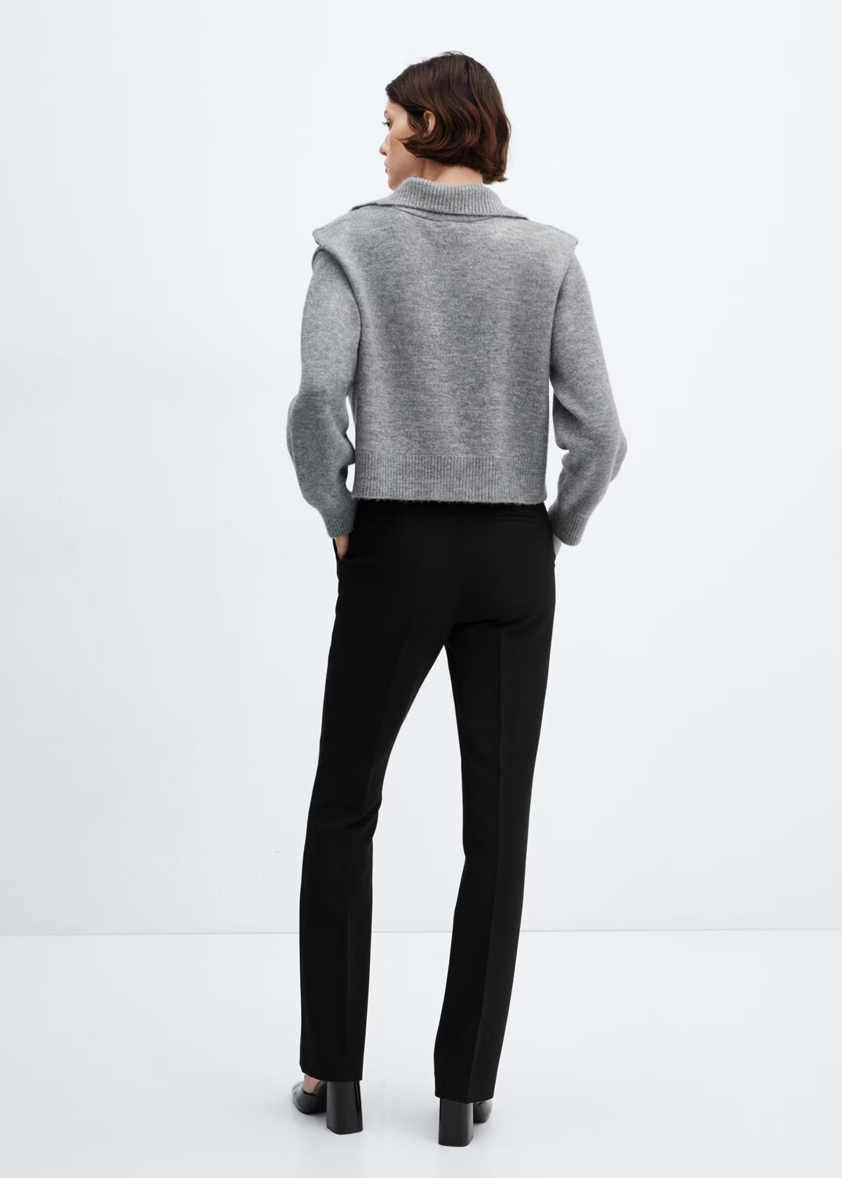 Nelia-Maglione Cashmere Grigio