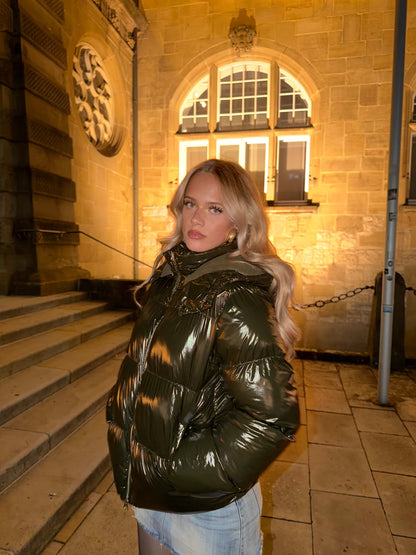 Nelia-Olive Puffer Jacket