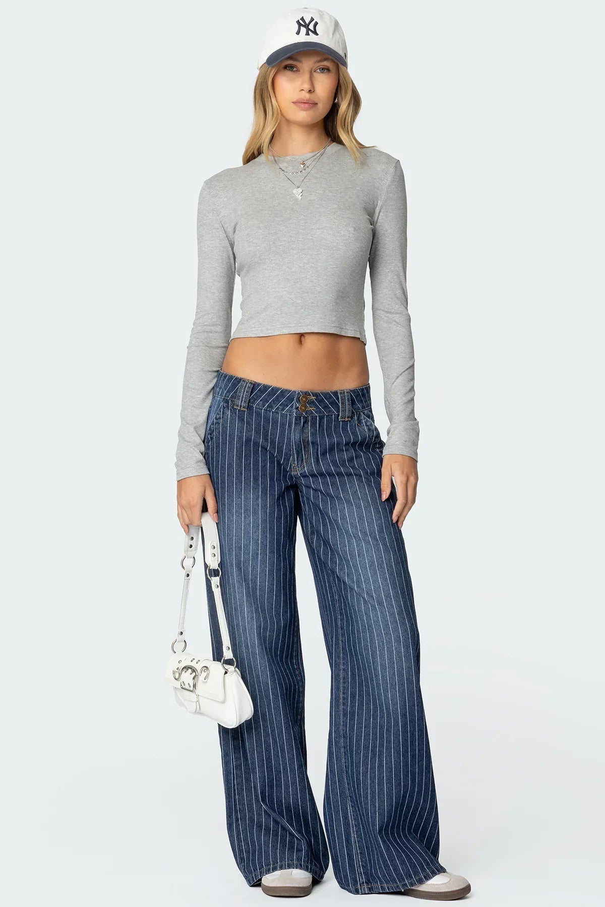 Jeans Soho a righe