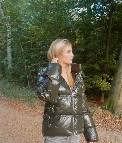 Nelia-Olive Puffer Jacket