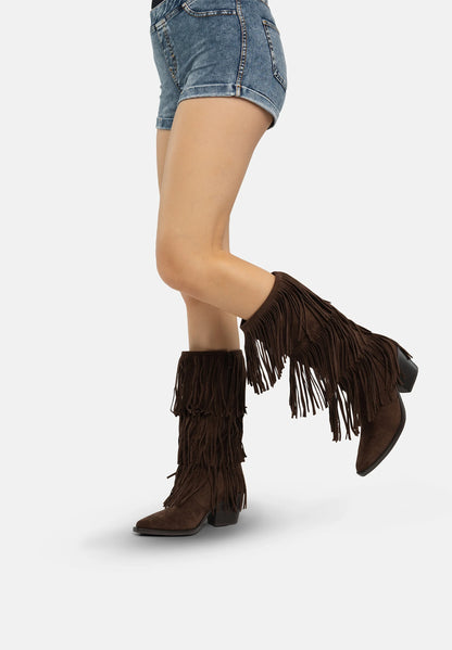 Nelia-Fransenstiefel